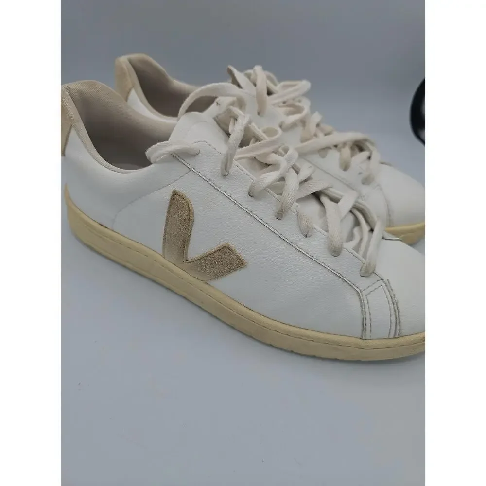 Veja Women's URCA CWL White Butter V10 Low Top Sneakers Size US 10 - Picture 11 of 16